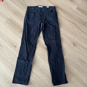 ** Brax Cooper Fancy Stretch Cotton Five Pocket Pants Navy  36x34
